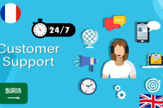 deliver french arabic english customer support