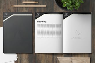 design professional flyers, brochure, stationery, newsletter