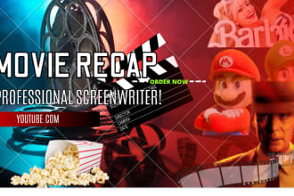 be your creative movie recap script writer
