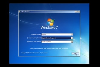 format and install windows on desktop or laptop remotely