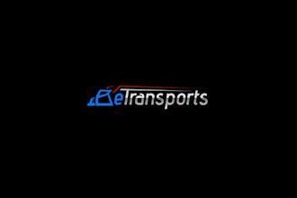 create hand drawn truck company logo