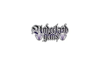 design gothic crystal gem retailer logo