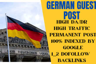 provide high da german guest post with do follow backlinks