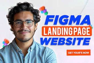 design figma website, figma design website, figma landing page, website mockup