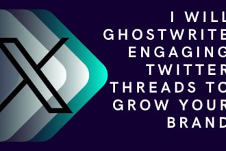 ghostwrite engaging twitter threads to grow your brand