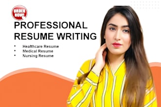 modify medical, healthcare and nursing resume