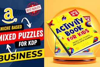 create mazes KDP puzzle sudoku, word search, KDP crosswords books for KDP