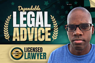provide dependable legal advice as a licensed lawyer