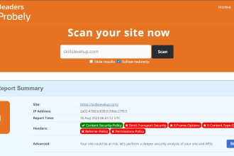 implement security headers to secure your websites