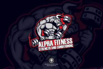 create a fitness, gym, karate, judo jiu jitsu martial arts logo