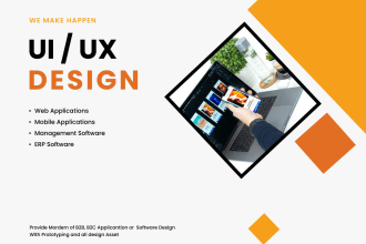 do UI UX design for b2b b2c online travel agency