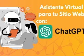 chatbot con chatgpt en tu web o ecommerce  asistente virtual ia