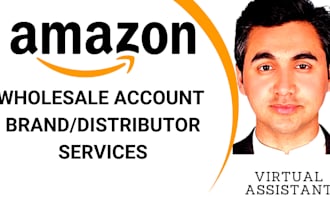 open wholesale account with distributors and wholesalers for amazon fba