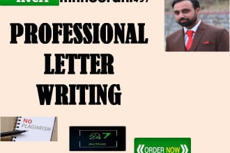 professionally write a persuasive and convincing letter