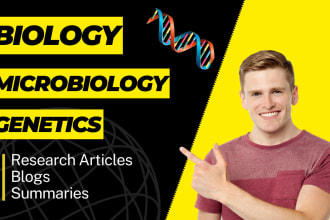 help you in biology, genetics, and microbiology