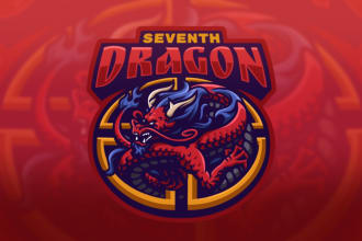 create esports logo mascot design for twitch, game and brand