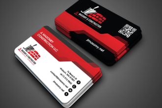 design eye catching minimal professional visiting card, modern luxury name card