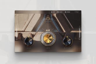 design a custom graphic user interface for vst audio plugins