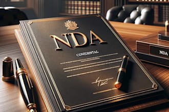draft non disclosure agreement, nda, legal advice