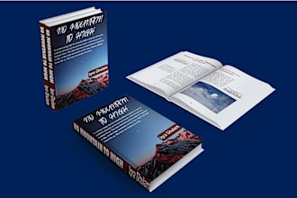 design professional kindle book or ebook cover