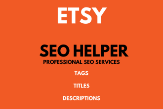 rank etsy listing with etsy seo titles and tags