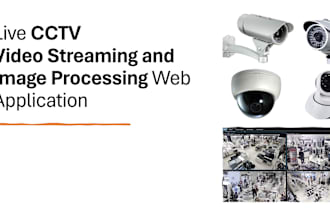 develop live cctv camera streaming and processing web app