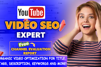 do best youtube video SEO and organic promotion