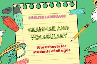 create english language worksheets for students of all ages