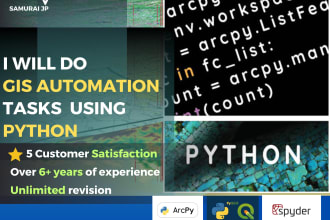 do gis automation tasks using python for arcgis and qgis