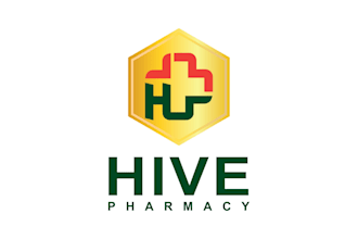 make modern original pharmaceutical logo design