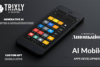 build generative ai mobile apps, custom gpt apps, agentic workflow automation