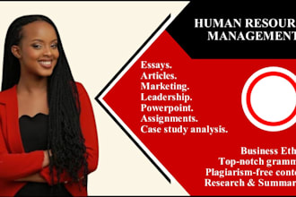 do human resource management and business research content