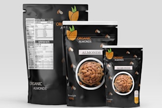 design professional label and packaging for your product