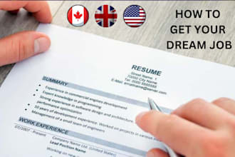 write ats resume, CV for UK, canada, and federal jobs that gets you hired