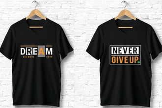 bulid minimalist t shirt design