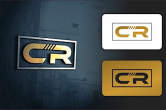 make logo initials letter simple professionaly