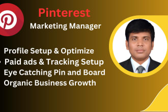 be your professional pinterest marketing manager
