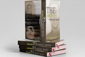 design cover, ebook cover with mockup