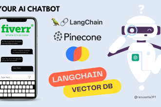 build expert chatbot development with langchain vector db and llm models