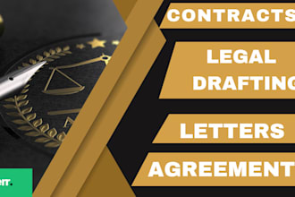 be your lawyer for drafting, terms and conditions, legal agreements