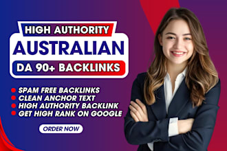 provide high authority australia SEO backlinks from top australian sites