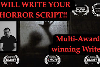 write your horror, thriller or mystery screenplay