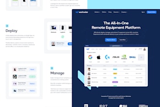 design a professional website UX UI for your company