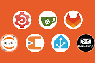 install gitlab, gitea, gogs, jupyter hub, ctfreak, home assistant, invoiceninja