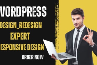 build wordpress website design, redesign to reach a global audience