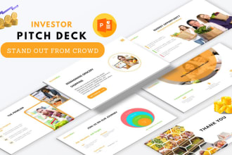 make a powerful investor pitch deck PPT presentation