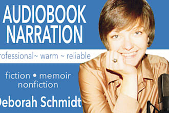 record a natural american female voice over in 48 hours
