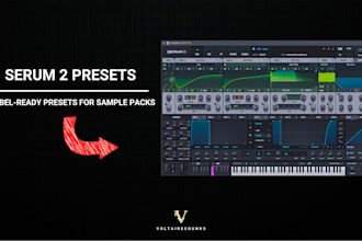 make label ready serum2 presets for your sample pack