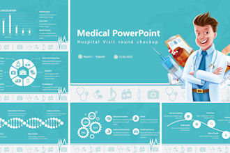 design a professional medical powerpoint presentation