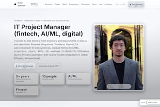 develop CV websites that help people find the best job